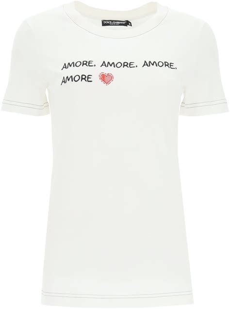 dolce gabbana amore t shirt